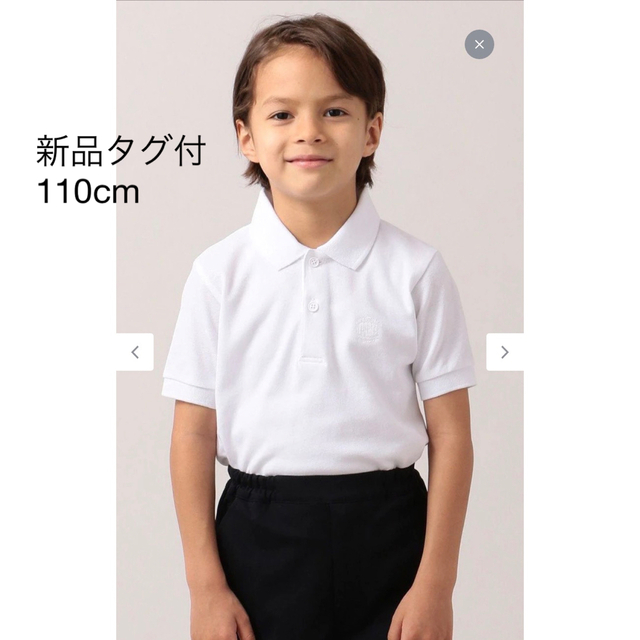 J.PRESS(ジェイプレス)の新品タグ付き　ジェイプレス　キッズ　ポロシャツ  110cm キッズ/ベビー/マタニティのキッズ服男の子用(90cm~)(Tシャツ/カットソー)の商品写真