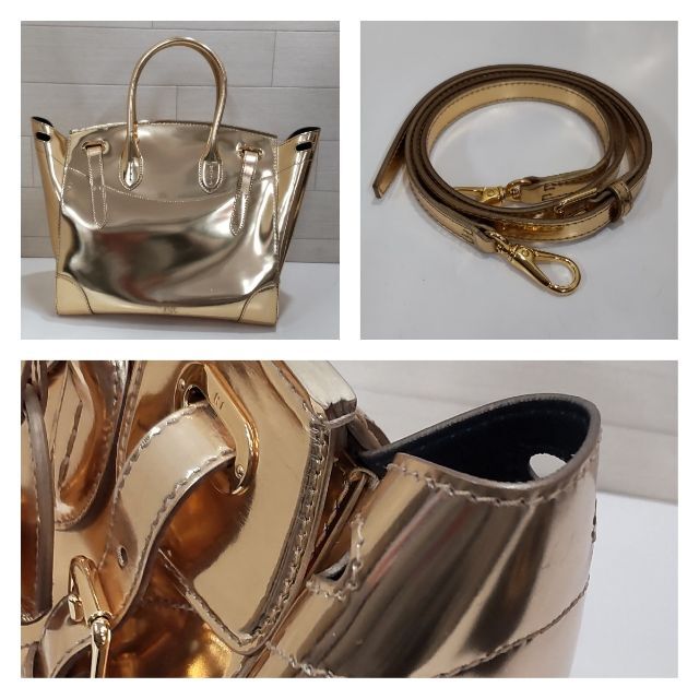 Ralph Lauren - ラルフローレン リッキー ゴールド 2WAY Ralph Lauren - ラルフローレン リッキー ゴールド 2WAY