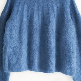 LE CIEL BLEU - 新品タグ付き LE CIEL BLEU ブラッシュドモヘアニット