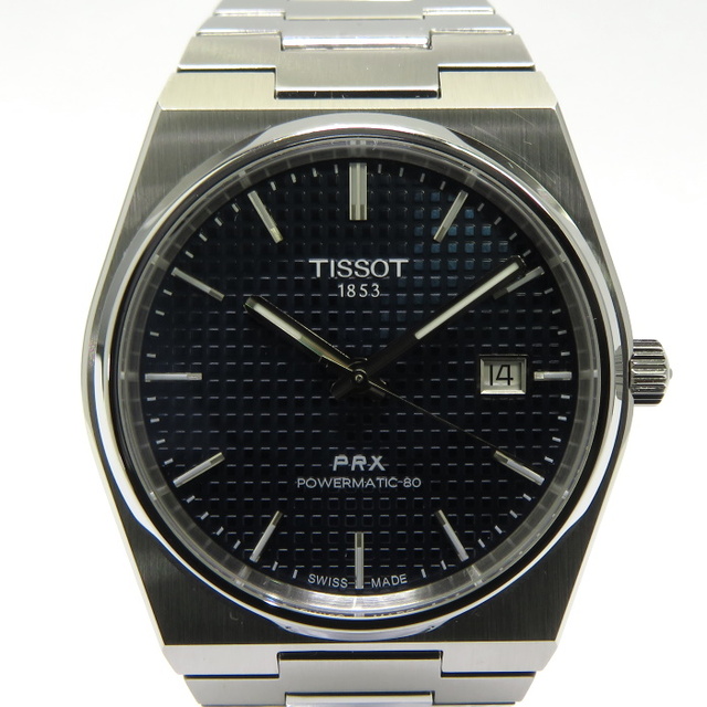 TISSOT PRX パワーマティック 80 自動巻き メンズ 腕時計 SS