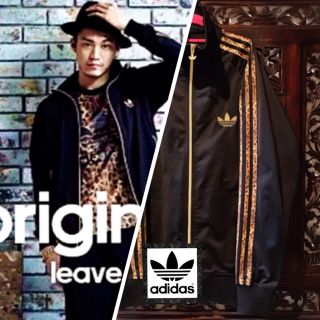 アディダス(adidas)のアディダス 希少 小栗旬 レオパード ジャージ ジャケット パーカー ヒョウ柄(ジャージ)