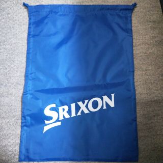 スリクソン(Srixon)の【新品】スリクソン★シューズケース／ナイロンバック（巾着型）ブルー(バッグ)