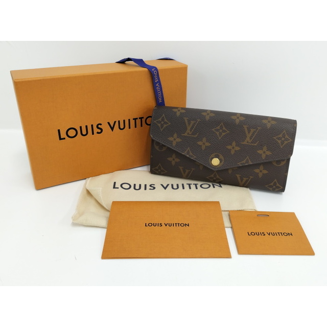 LOUIS VUITTON ポルトフォイユ サラ 二つ折り 長財布 コクリコ