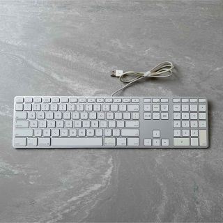 マック(Mac (Apple))のApple Keyboard US配列 テンキー付き(PC周辺機器)