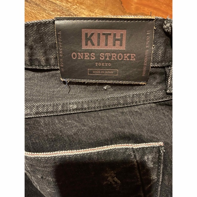 値下げ不可 kith ブラックデニム サイズ28