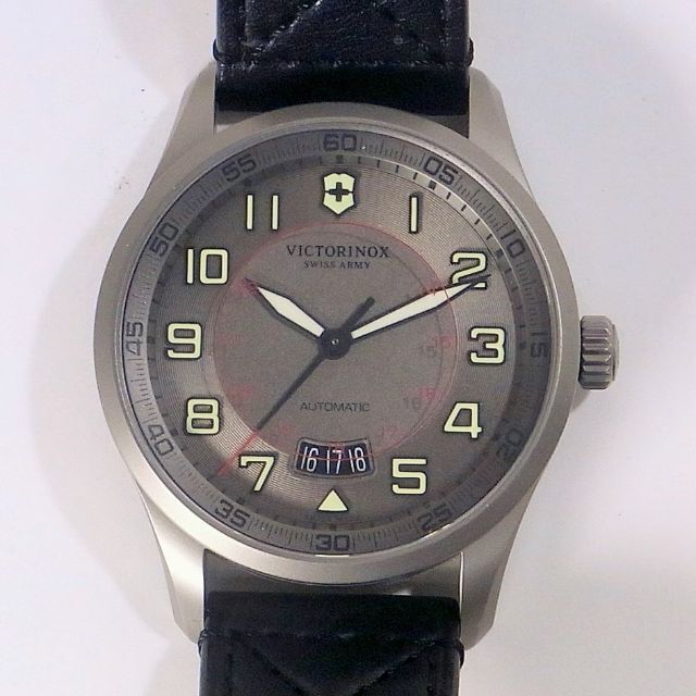 稼働品 美品 VICTORINOX ビクトリノックス エアボス2 メンズ 腕時計 0