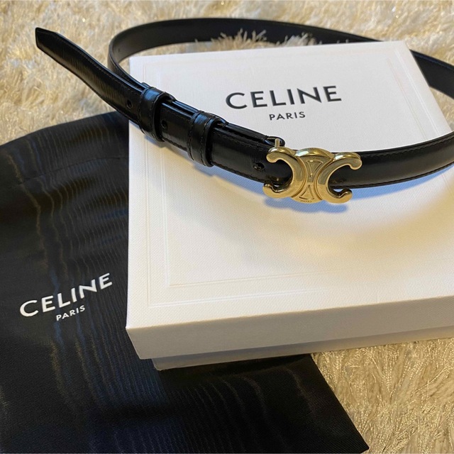 CELINE トリオンフベルト スモール | フリマアプリ ラクマ