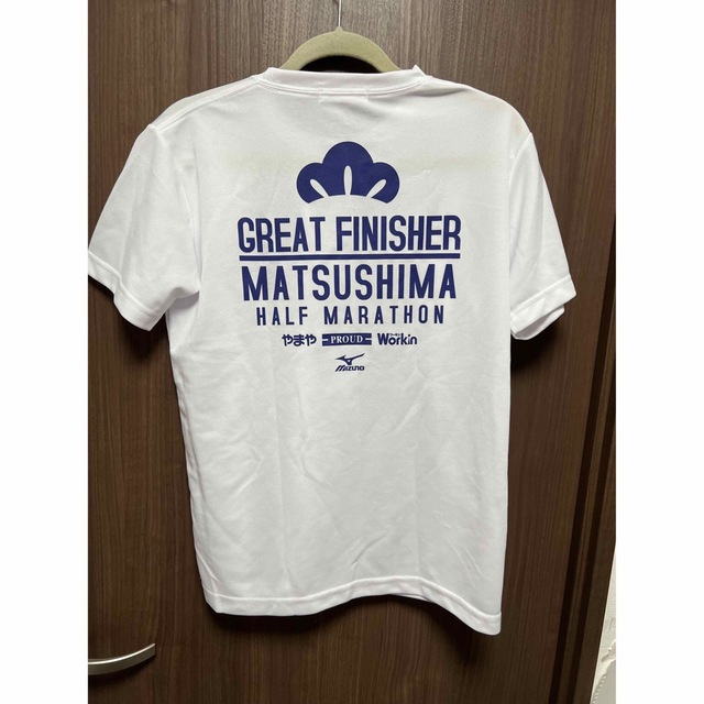 MIZUNO(ミズノ)の松島ハーフマラソン2013 参加Tシャツ　M スポーツ/アウトドアのランニング(ウェア)の商品写真