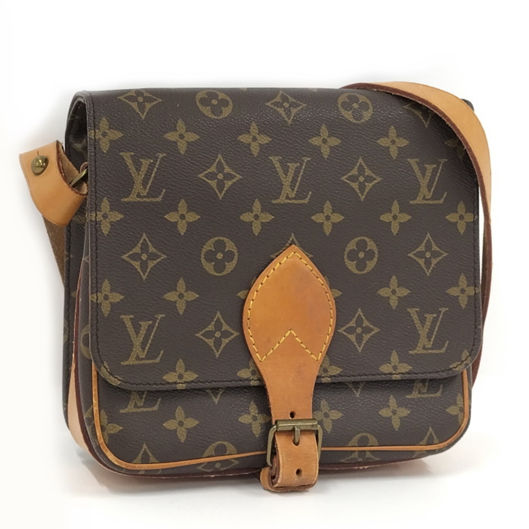 LOUIS VUITTON ショルダーバッグ ミニカルトシエール モノグラムオープンポケット×1製造番号