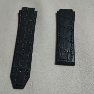 ウブロ(HUBLOT)の■新品、未使用■ウブロ　ビッグバン　交換用.汎用レザーベルトのみ!(レザーベルト)