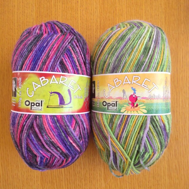 Opal オパール キャバレー 6ply ソックヤーン 毛糸 - 生地/糸