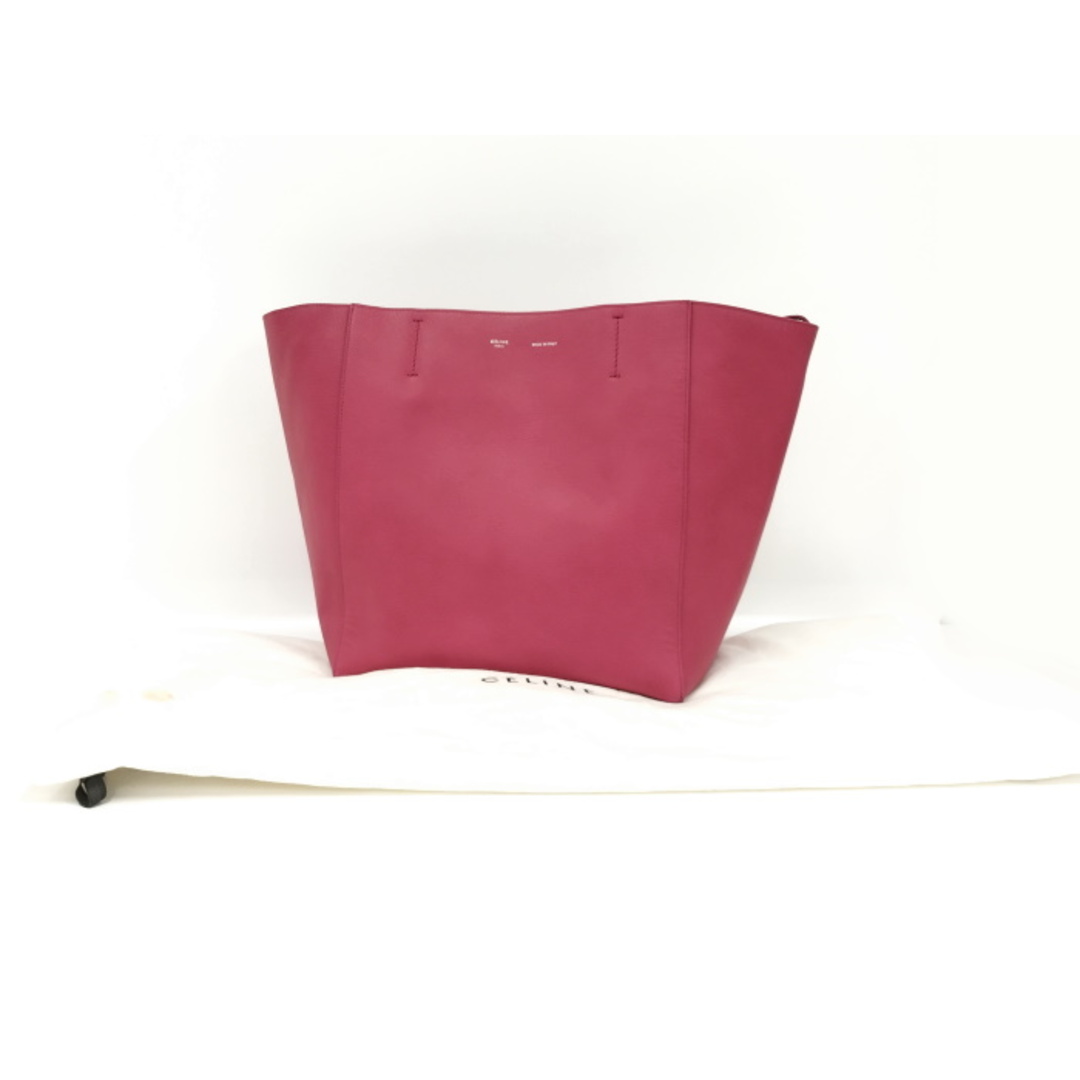 CELINE - CELINE カバ ファントム スモール トートバッグ レザー CELINE - CELINE カバ ファントム スモール トートバッグ レザー