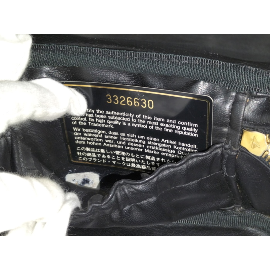 CHANEL - CHANEL バニティバッグ 化粧ポーチ キャビアスキン CHANEL - CHANEL バニティバッグ 化粧ポーチ キャビアスキン
