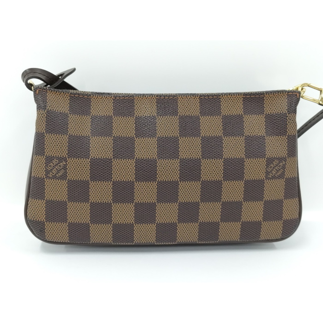 LOUIS VUITTON ナヴォナ アクセサリーポーチ ダミエ エベヌ - ポーチ