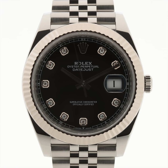 ROLEX - ロレックス デイトジャスト41 SS×WG   メンズ 腕時計