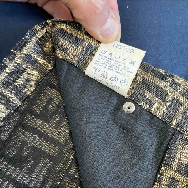 FENDIフェンディズッカ柄パンツ レディース サイズS 超美品 新発売