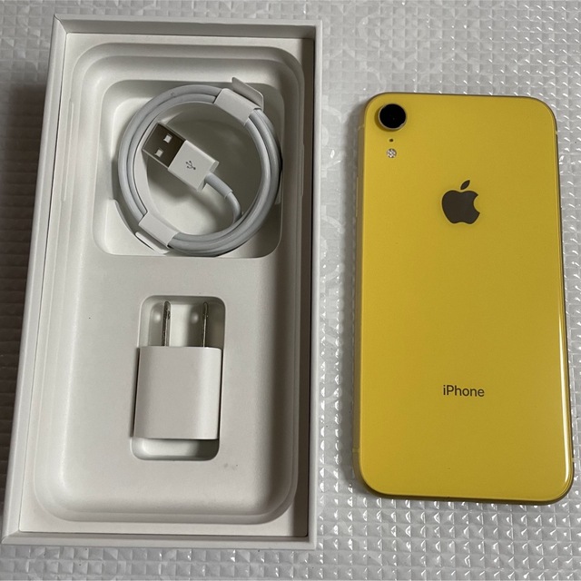 【値下げ】iPhoneXR 128GB (SIMフリー・バッテリー76%)