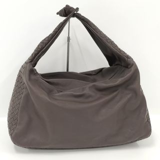 ボッテガヴェネタ(Bottega Veneta)のBOTTEGA VENETA ハンドバッグ イントレチャート レザー ブラウン(ハンドバッグ)