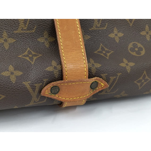 LOUIS VUITTON ソミュール35 ショルダーバッグ モノグラム レザー 7