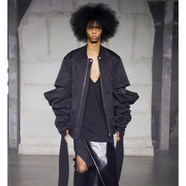 RICKOWENS 22FW STROBE RUNWAY ボンバージャケット