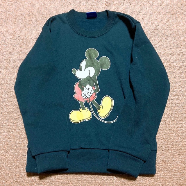 ミッキートレーナー 専用 キッズ/ベビー/マタニティのキッズ服男の子用(90cm~)(Tシャツ/カットソー)の商品写真