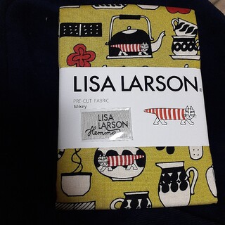 リサラーソン(Lisa Larson)のリサラーソン　マイキー　キッチン　ピスタチオ　オックス　生地　55×50(生地/糸)