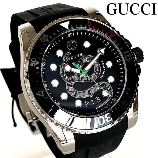 GUCCI DIVE WATCH SNAKE グッチ ダイヴ ウォッチ