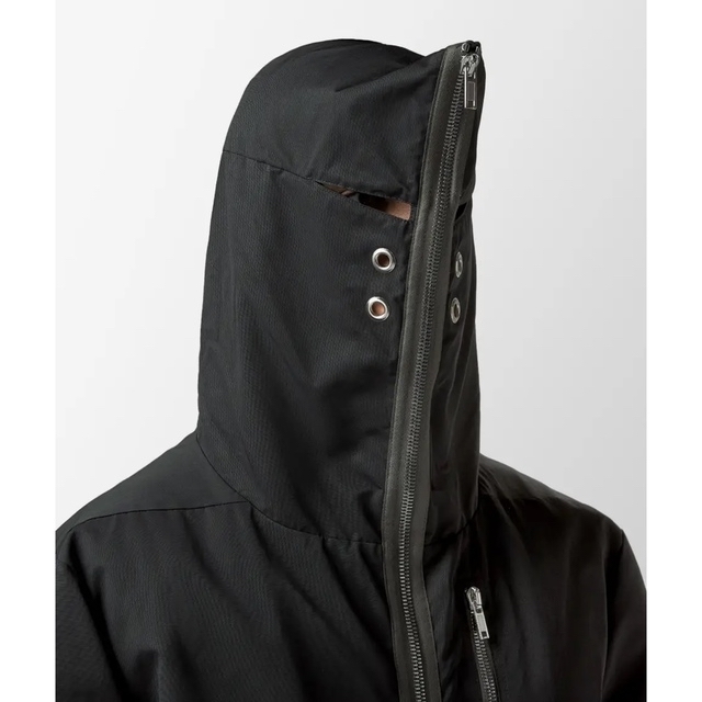 rick owens strobe gimp coat