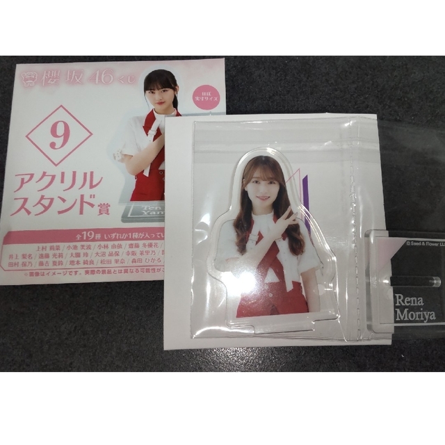 櫻坂46ローソンくじ アクリルスタンド 守屋麗奈 エンタメ/ホビーのタレントグッズ(アイドルグッズ)の商品写真