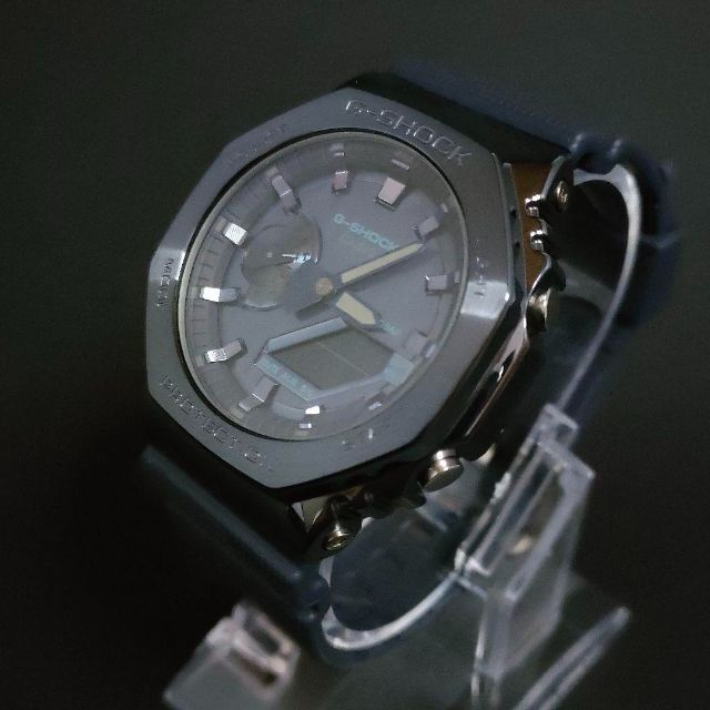 CASIO - 極美品【稼働品】CASIOカシオ G-SHOCK GM-2100 ブルー メンズ