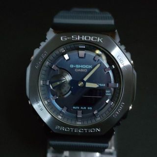 極美品【稼働品】CASIOカシオ G-SHOCK GM-2100 ブルー メンズ