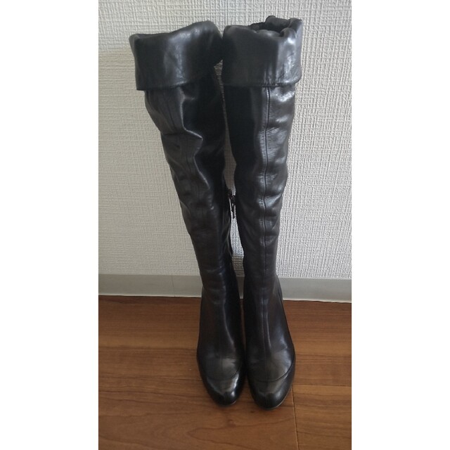 N.Natural beauty basic(エヌナチュラルビューティーベーシック)のNATURALBEAUTYcavalier bootsMade inJapan レディースの靴/シューズ(ブーツ)の商品写真