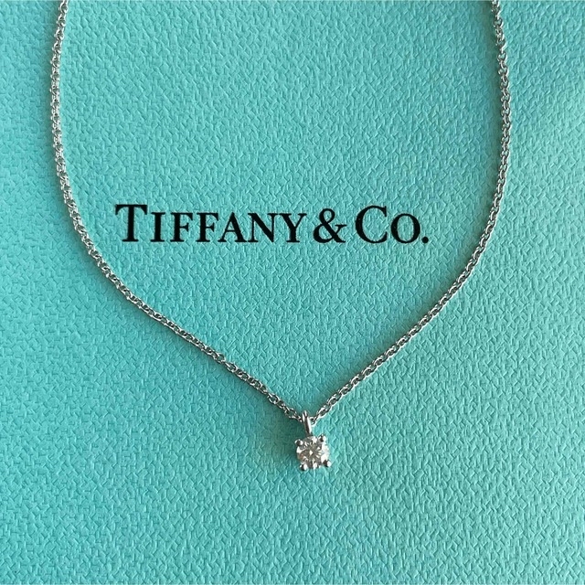 T-ポイント5倍】 Tiffany & Co. - PT950ティファニー ソリティアダイヤ