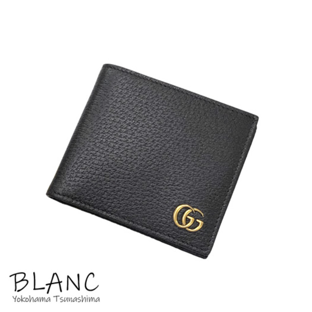 グッチ-GUCCI-グッチ GGマーモント 2つ折り財布 ダークブラウン 428725 茶