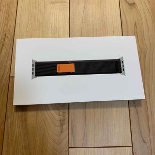 Apple Watch Ultra ブラック/グレイトレイルループM/L(その他)