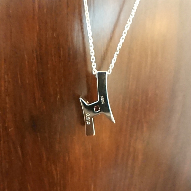 アレキサンドライト 0.21ct✨ネックレス K18WG 鑑別 ホワイトゴールド