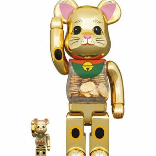 ベアブリック(BE@RBRICK)のBE@RBRICK 招き猫 小判 100％ & 400％(その他)