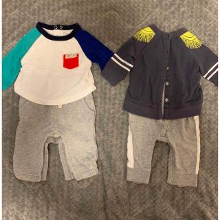 ベビーギャップ(babyGAP)のカバーオールまとめ売り(ロンパース)