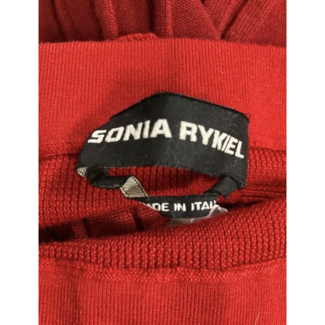 SONIA RYKIEL(ソニアリキエル)のソニアリキエル　ニット　スカート　赤　18657608 レディースのスカート(その他)の商品写真