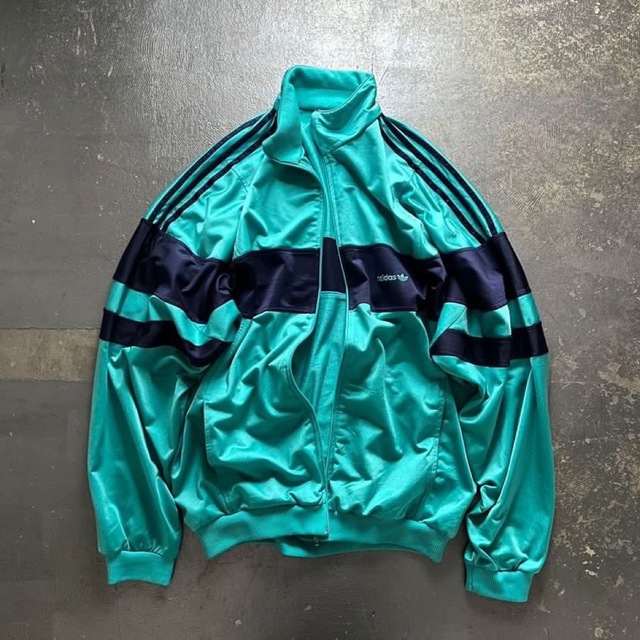 【希少カラー】80-90s adidas トラックジャケット 万国旗