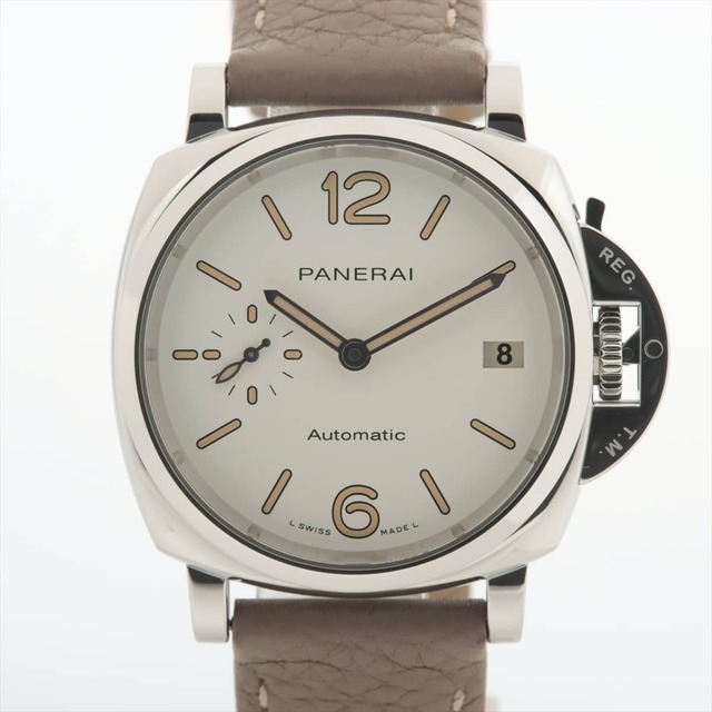 PANERAI - パネライ ルミノール ドゥエ SS×革   ユニセックス 腕時計