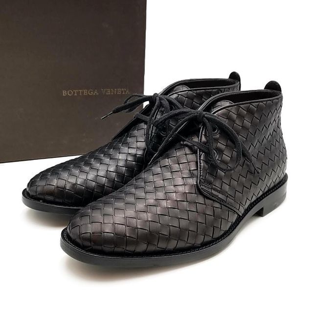 激安単価で Veneta Bottega - レザー03-22121011 チャッカブーツ