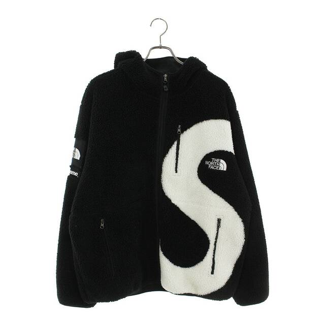 Supreme - シュプリーム ×ノースフェイス THE NORTH FACE 20AW S Logo Hooded Fleece Jacket Sロゴフーデッドフリースジャケットブルゾン メンズ XL