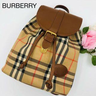 BURBERRY - 美品✨バーバリー ミニリュック ノバチェック シャドウ