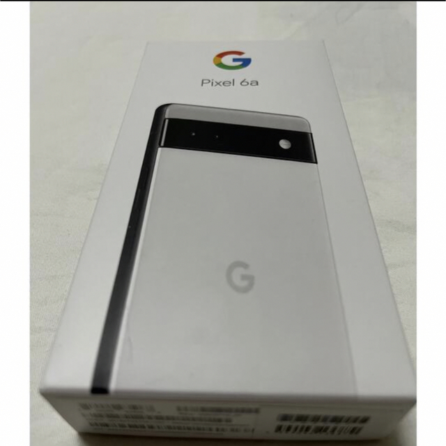 新品未使用Googlepixel6a ホワイト SIMロックフリー 新品未使用Googlepixel6a ホワイト SIMロックフリー