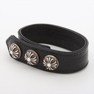 クロムハーツ(Chrome Hearts)のクロムハーツ 3ボタン2スナップ レザー×925   ユニセックス その他(その他)