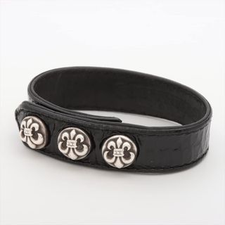 クロムハーツ(Chrome Hearts)のクロムハーツ 3ボタン2スナップ レザー×925   ユニセックス その他(その他)