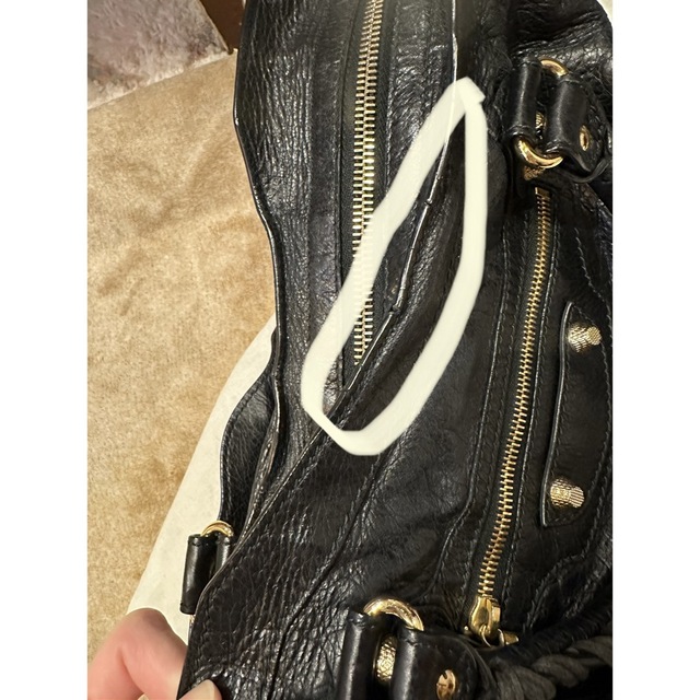 バレンシアガ ポンポン バッグ BALENCIAGA ブラック