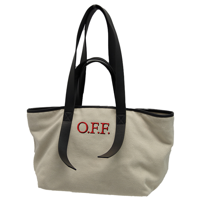 OFF-WHITE - OFF-WHITE 2way キャンバスバッグ トートバッグの通販 by
