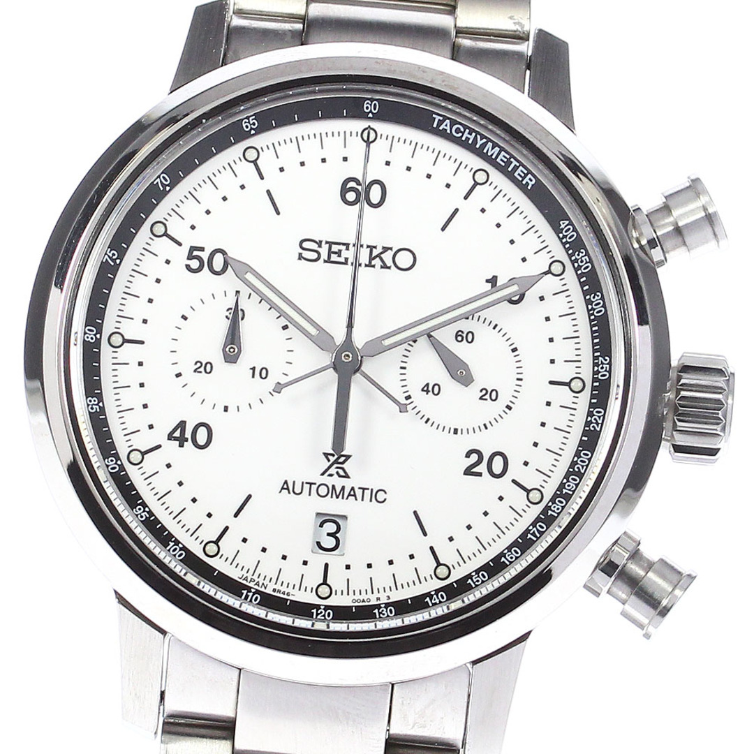 ★箱・保証書付き【SEIKO】セイコー プロスペックス スピードタイマー メカニカルクロノグラフ SBEC007/8R46-00A0 自動巻き メンズ_731665【ev15】